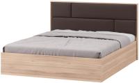 Фото  кровать двуспальная капри (см 160х200) с подъемным механизмом с основанием производитель Регина