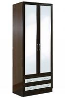 Фото shkafy-dvukhdvernye шкаф кэт-1 vr-04g (80) с зеркалом двухверный производитель Диал