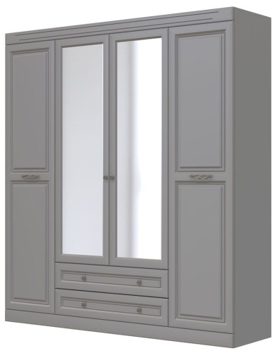 Фото Шкаф Олимп ШР-4 (201) четырехдверный от производителя Браво-мебель в Евпатории по цене 57 900 ₽