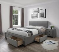 Фото krovati-s-vydvizhnymi-yashchikami кровать двуспальная halmar modena (см 180х200) c ортопедическим основанием производитель Halmar 