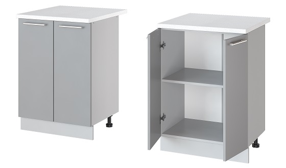 Фото Кухня Бронкс стол-рабочий Н-60 от производителя Леко в Евпатории по цене 4 420 ₽