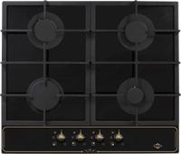 Варочная поверхность газовая 4-х комф. PG-612 (590х515) (Материал Стеклокерамика , Цвет Черный) в Евпатории от производителя 