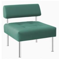 Кресло Офис (Office) без подлокотников (экокожа-ecо (Новый стиль) ) в Евпатории от производителя 