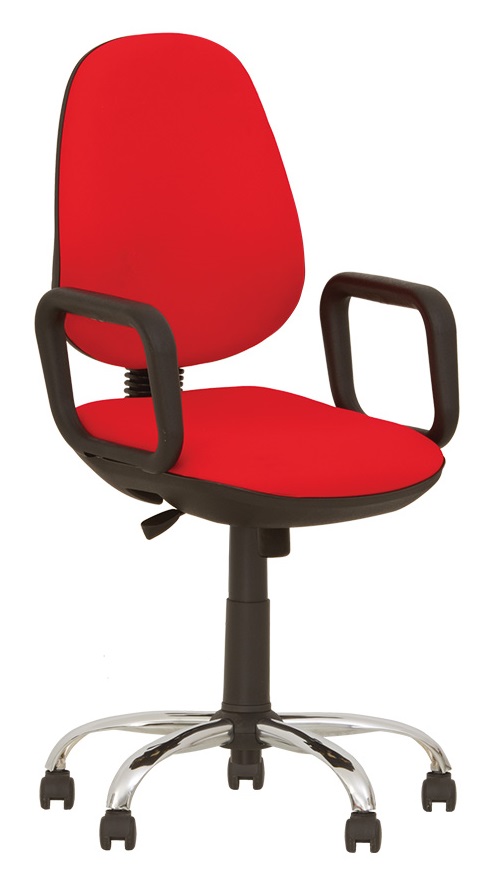 Фото Кресло для персонала Комфорт (Comfort) GTS active 1 (хром RU) от производителя Новый стиль в Евпатории по цене 8 880 ₽