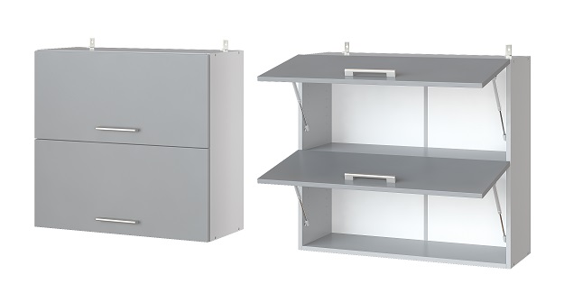 Фото Кухня Парма шкаф навесной АГ-80 от производителя Леко в Евпатории по цене 6&nbsp;470 ₽