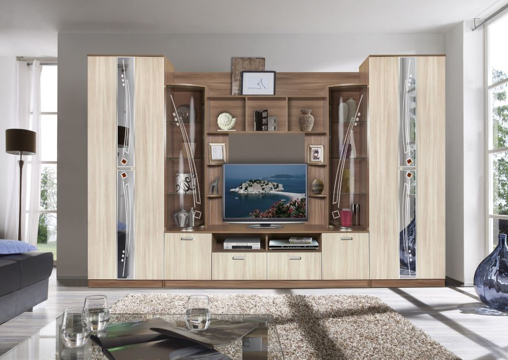 Фото Стенка Мадрид 7 от производителя Мебель Маркет в Евпатории по цене 50&nbsp;950 ₽