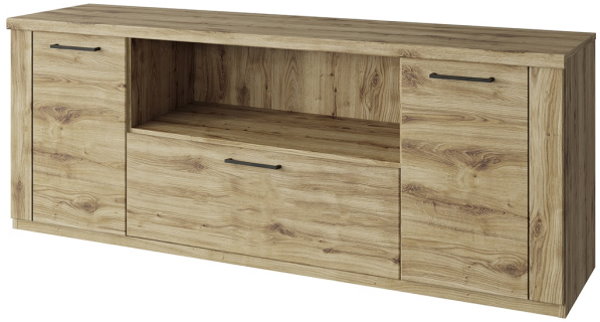 Фото Тумба RTV 2D1SN B Дорсет (Doorset) от производителя Анрэкс в Евпатории по цене 15 950 ₽