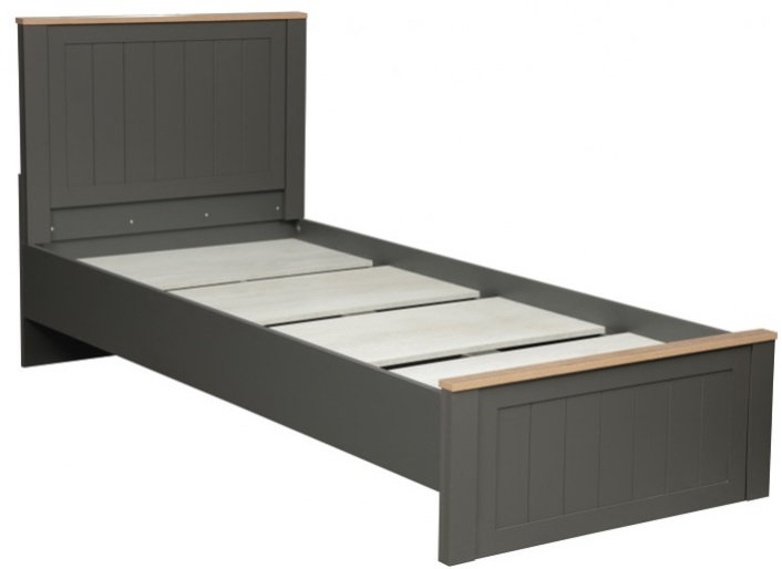 Фото Кровать односпальная Прованс 37.22 (СМ 90х200) комплектуется настилом от производителя Олмеко в Евпатории по цене 14&nbsp;860 ₽