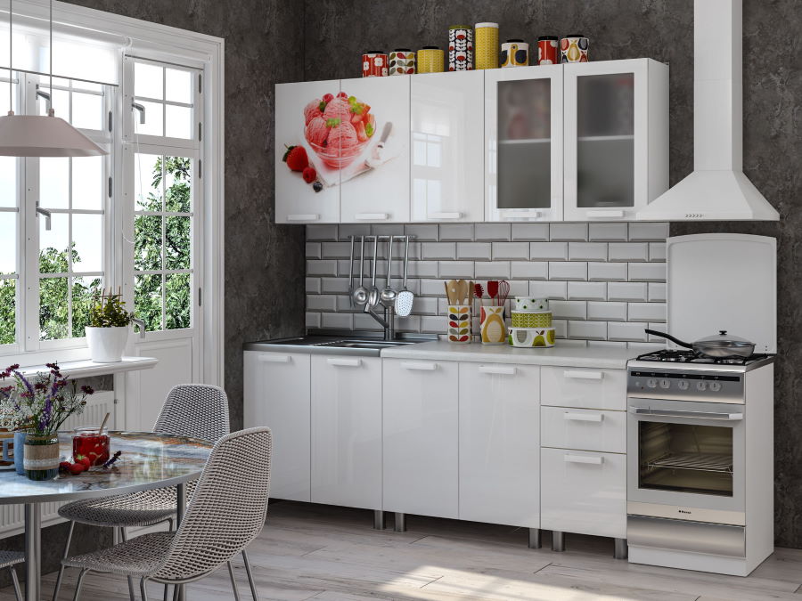 Фото Кухня Айс-крим (2,0) от производителя БТС  в Евпатории по цене 35 660 ₽