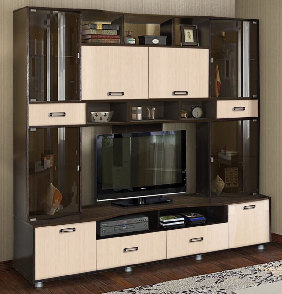 Фото Гостиная Аллегро вар.№4 ЛДСП от производителя Диал в Евпатории по цене 21 710 ₽