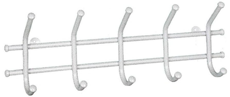 Фото Вешалка настенная Норма 5 от производителя Завод металлических изделий в Евпатории по цене 370 ₽