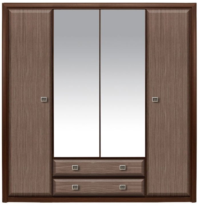 Фото Шкаф Коен SZF4D2S (214) четырехдверный от производителя Black Red White (БРВ) в Евпатории по цене 60&nbsp;370 ₽