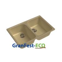 Мойка Granfest eco-15 (ГР 740х480хh200) (шир.ящ.min 720) без сифона (Цвет мойки черный) в Евпатории от производителя в интернет магазине Планета Комфорта Мойка Granfest eco-15 (ГР 740х480хh200) (шир.ящ.min 720) без сифона (Цвет мойки черный) в Евпатории от производителя