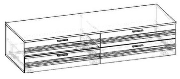 Фото Тумба ТВ Лотос ТБ-815 от производителя Сантан в Евпатории по цене 6 490 ₽