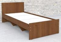 Кровать односпальная К-10 (СМ 80х200) комплектуется настилом ( 80х200 , ЛДСП , венге , без подъемного мех. , без ящиков , без матраса (Ромис) ) в Евпатории от производителя в интернет магазине Планета Комфорта Кровать односпальная К-10 (СМ 80х200) комплектуется настилом ( 80х200 , ЛДСП , венге , без подъемного мех. , без ящиков , без матраса (Ромис) ) в Евпатории от производителя