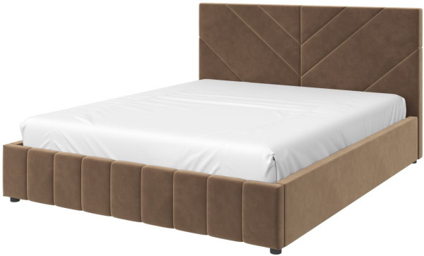 Фото Кровать двуспальная Нельсон (Линия) (СМ 140х200) без основания от производителя Браво-мебель в Евпатории по цене 14 330 ₽