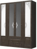 Фото Шкаф Ева-11 (181) четырехдверный от производителя Марибель в Евпатории по цене 55&nbsp;880 ₽