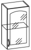 Фото Кухня Селена К-80 (К-56) шкаф навесной 400 (остекленный) от производителя Ставрополь Мебель в Евпатории по цене 2&nbsp;310 ₽