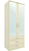 Фото Шкаф Диана Д6 (90) двухдверный от производителя Заречье в Евпатории по цене 24&nbsp;020 ₽