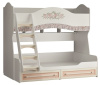 Фото Кровать двухъярусная Алиса (СМ 80х190) от производителя Мебельсон в Евпатории по цене 37&nbsp;170 ₽