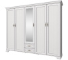 Фото Шкаф 5DG2SZ Тиффани (Tiffany) (259) пятидверный от производителя Анрэкс в Евпатории по цене 108&nbsp;200 ₽