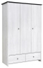 Фото Шкаф Порто SZF3D2S (129) трехдверный от производителя Black Red White (БРВ) в Евпатории по цене 30&nbsp;340 ₽