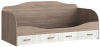 Фото Кровать односпальная с ящиками Афина (СМ 90х200) без основания от производителя Мебель Маркет в Евпатории по цене 21&nbsp;910 ₽